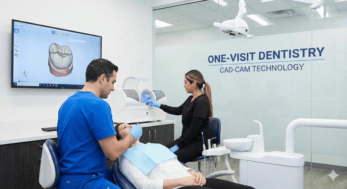 One-Visit CAD-CAM Dentistry in Valsad