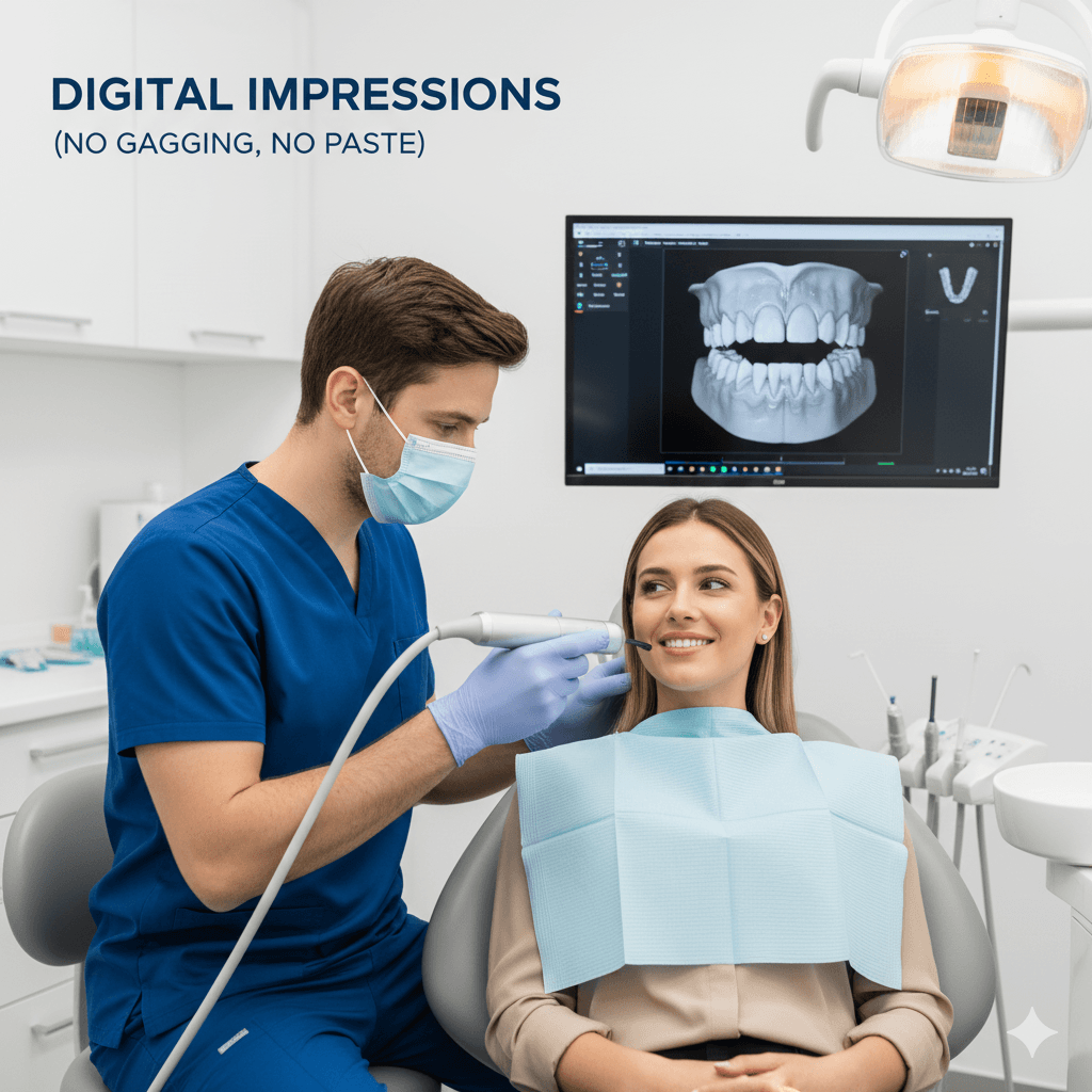 Digital Impressions (No Gagging, No Paste) in Valsad