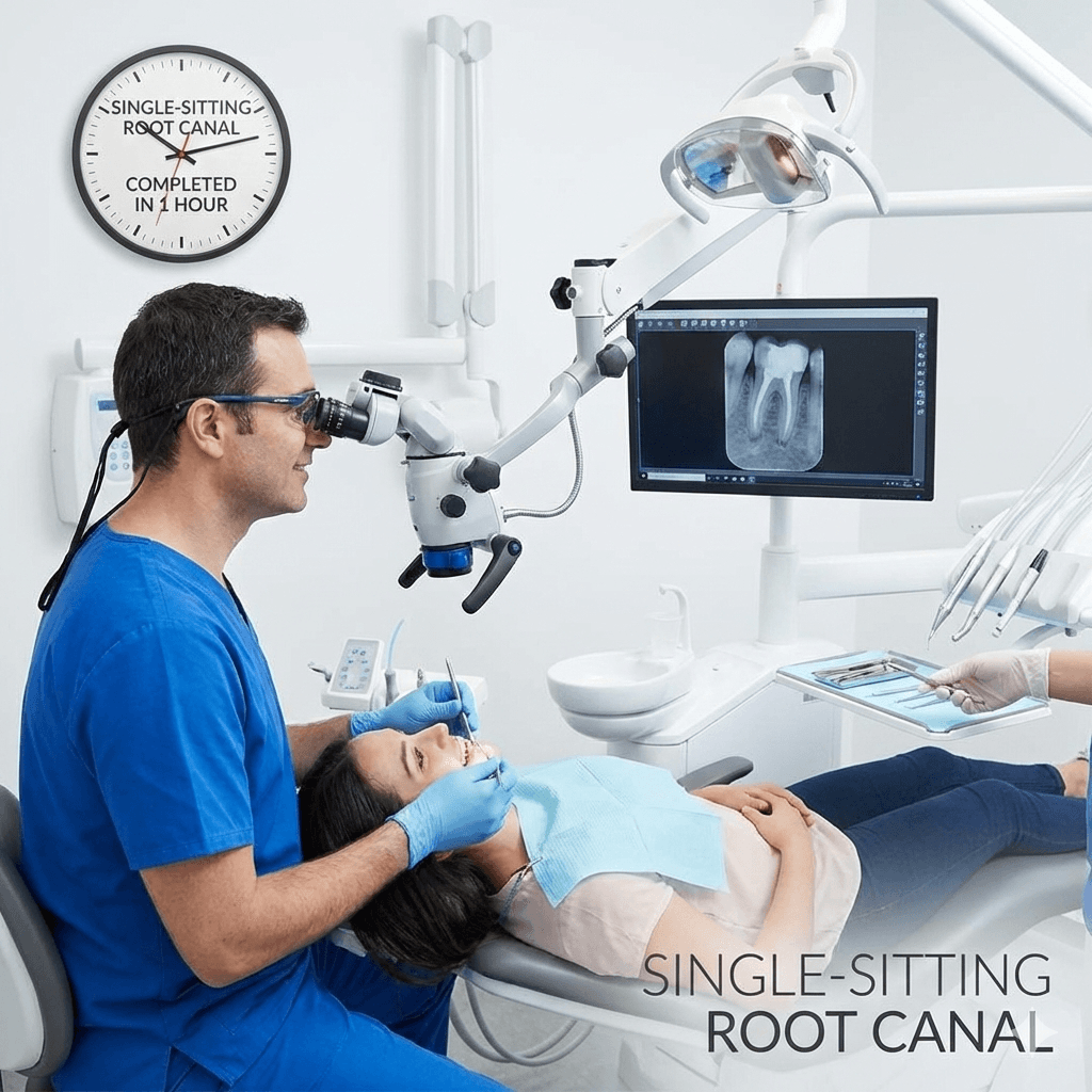 Single-Sitting Root Canal in Valsad Single-Sitting Root Canal in Valsad