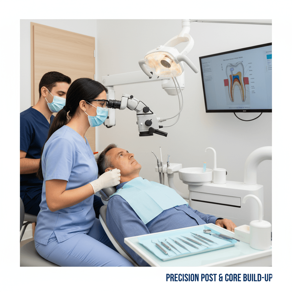 Precision Post & Core Build-Up in Valsad Precision Post & Core Build-Up in Valsad