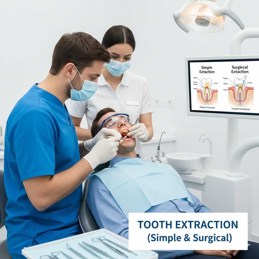 Tooth Extraction (Simple & Surgical) in Valsad Tooth Extraction (Simple & Surgical) in Valsad